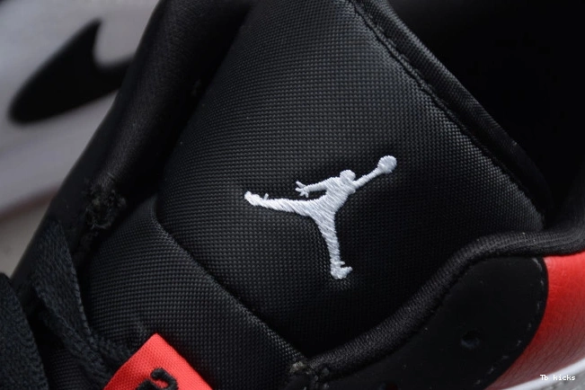 Reps TBK Low Jordan Black 1 Air 553558-116 Toe 0820